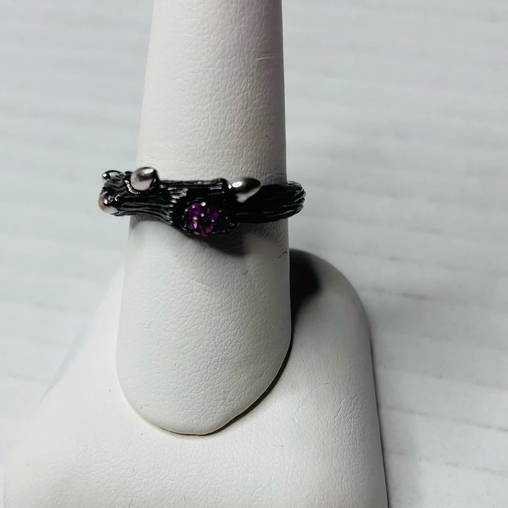 STEPHEN DWECK DIAMONDS Sterling Silver Branch Ring Size 7